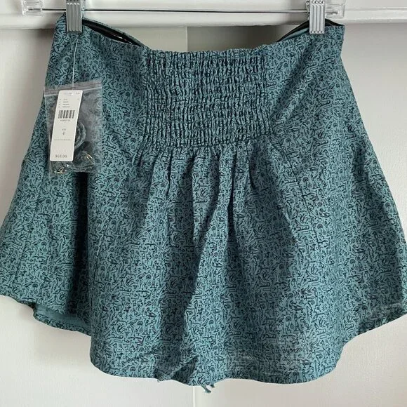 NWT Anthropologie MAEVE Convertible Tank Top Size 4 Blue Print Tube Top XS/S - Picture 4 of 10